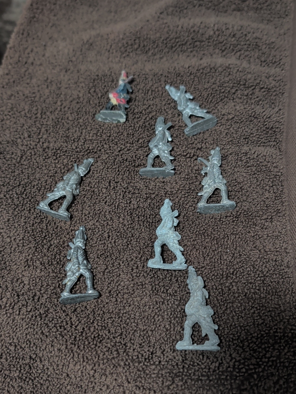 Dixon Miniatures 25mm Frederick the Great Prussian Forces Sergeants Advancing